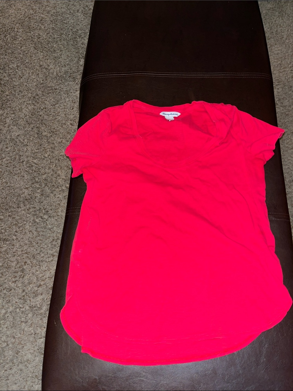 Tommy Bahama red V-Neck Short Sleeve Tee